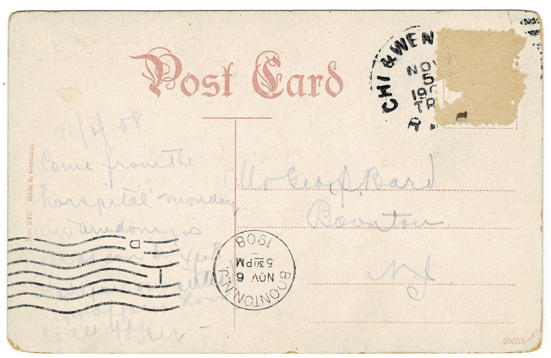 Vintage postcard.