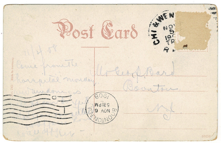 Vintage postcard.