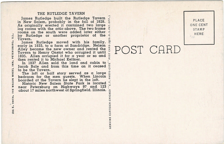 Vintage postcard.