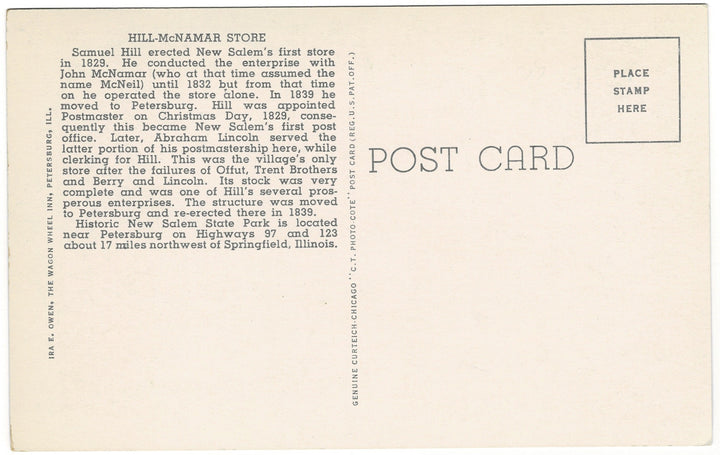 Vintage postcard.