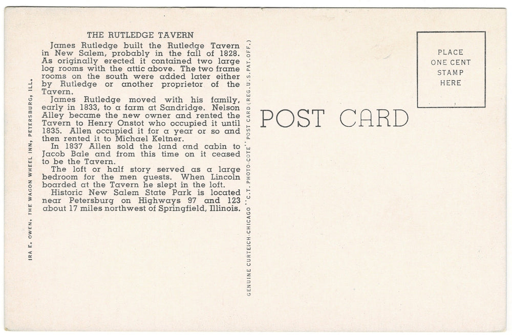 Vintage postcard.