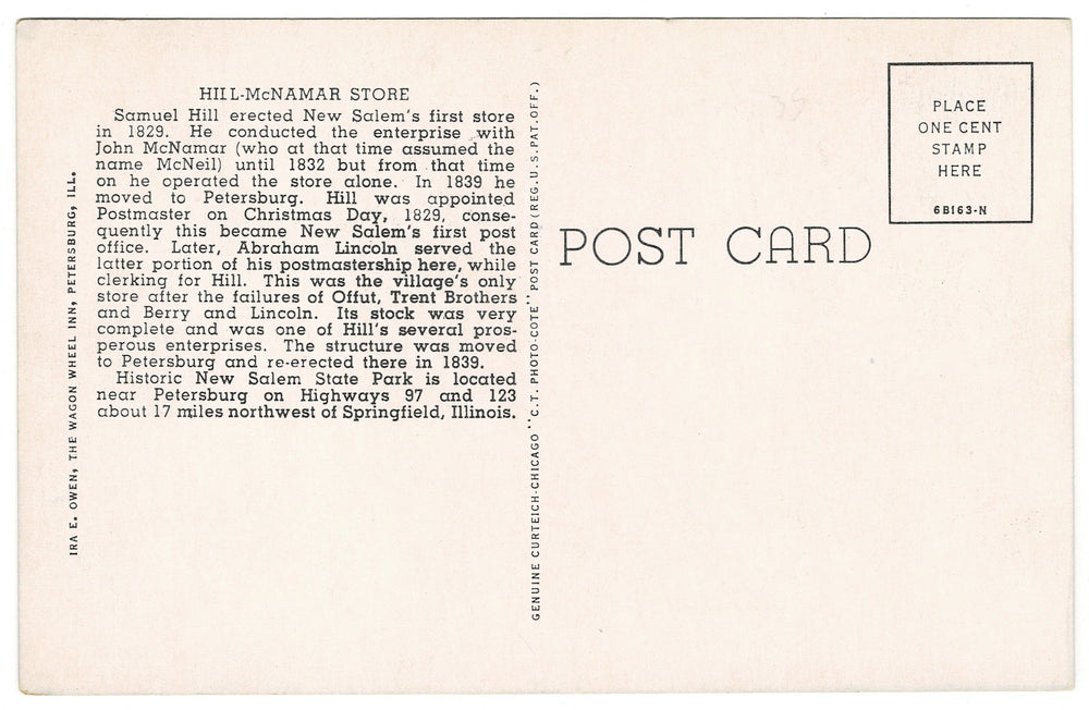 Vintage postcard.