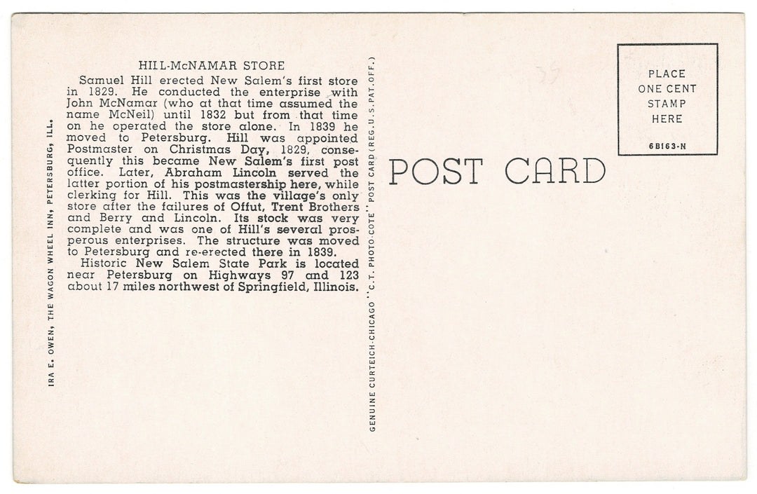 Vintage postcard.