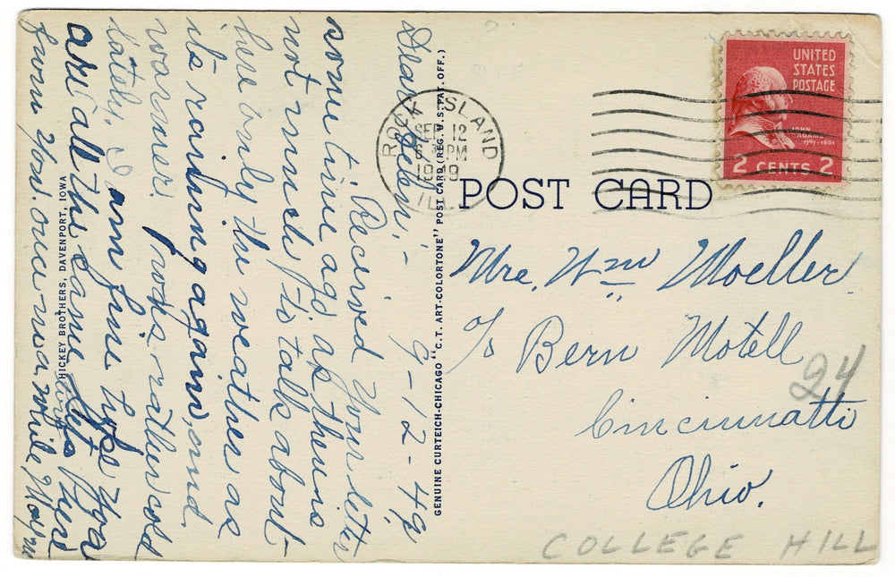 Vintage postcard.