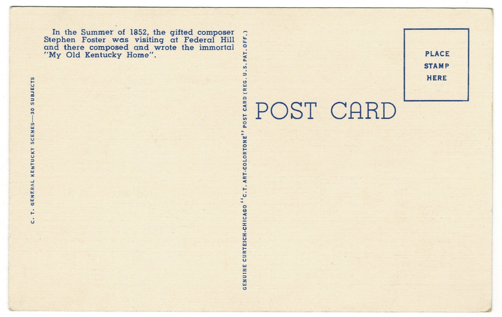 Vintage postcard.
