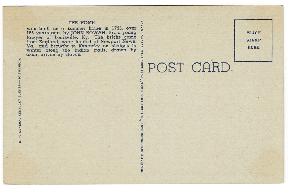 Vintage postcard.