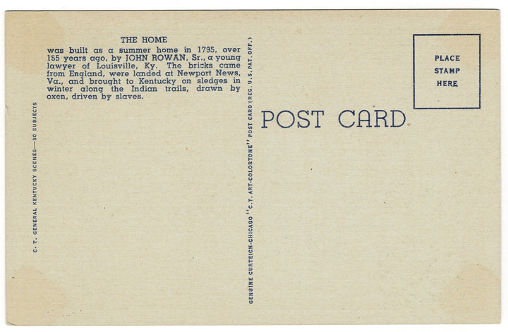 Vintage postcard.