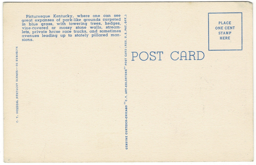 Vintage postcard.