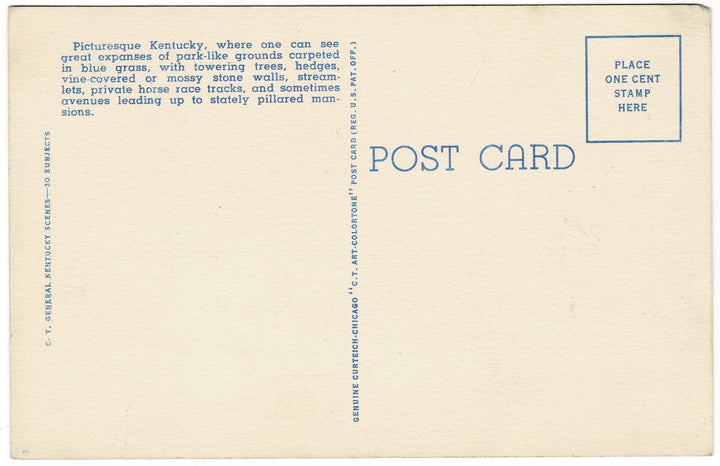 Vintage postcard.