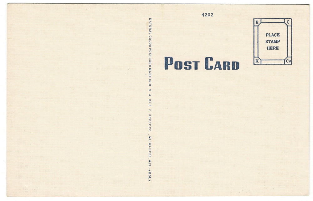 Vintage postcard.