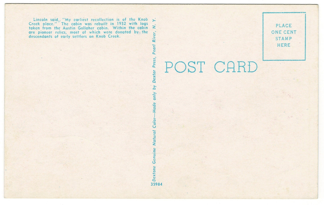 Vintage postcard.