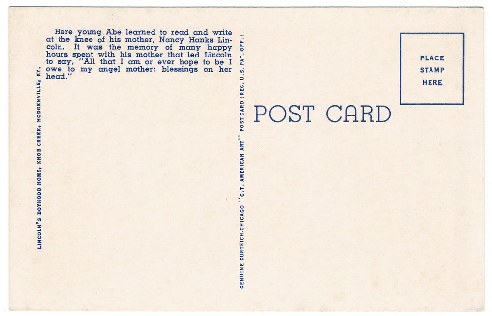 Vintage postcard.