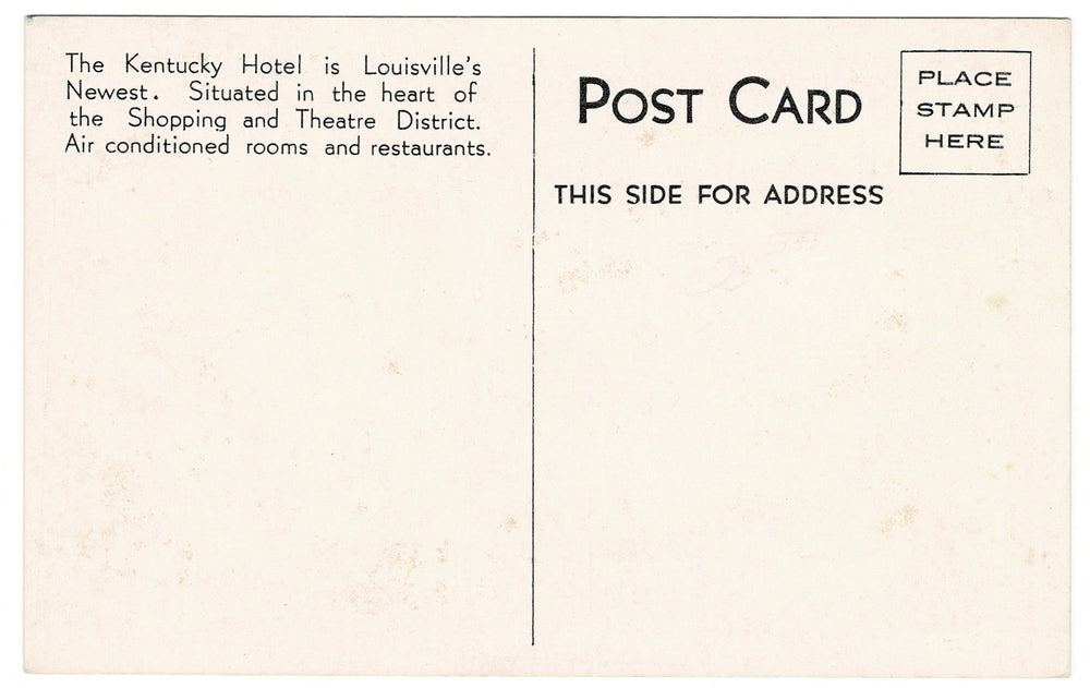 Vintage postcard.
