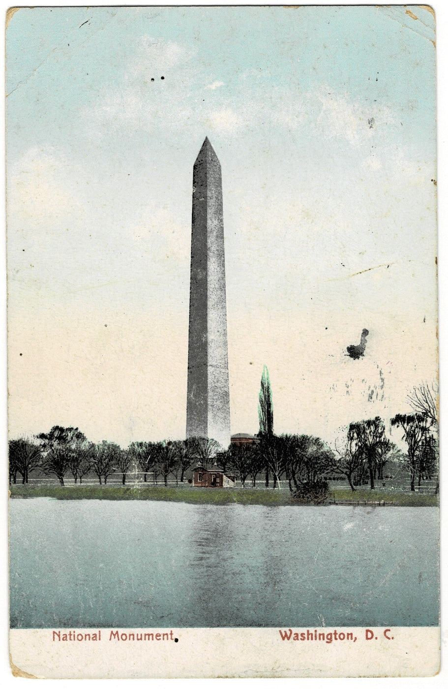 1906 National Monument Washington D.C. Vintage Postcard – Get Lucky Vintage