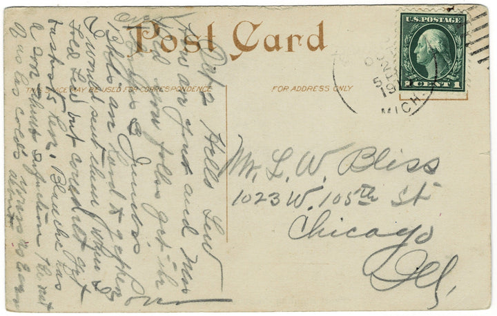 Vintage postcard.