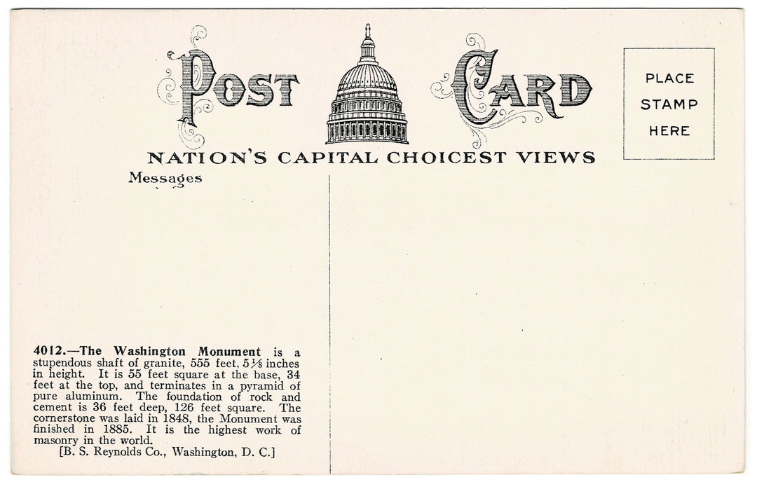 Vintage postcard.