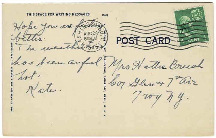 Vintage postcard.