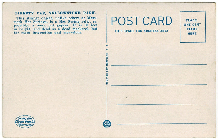 Vintage postcard.
