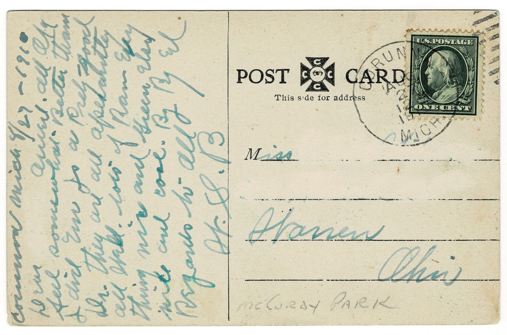 Vintage postcard.