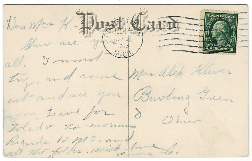 Vintage postcard.