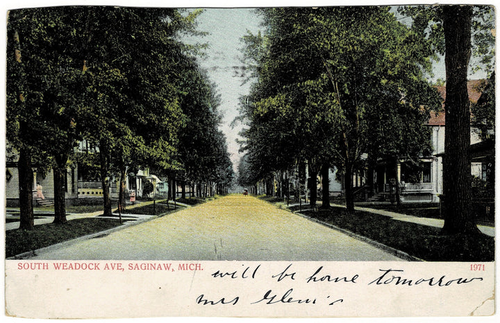 Vintage postcard.