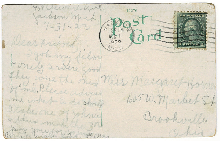 Vintage Postcard.