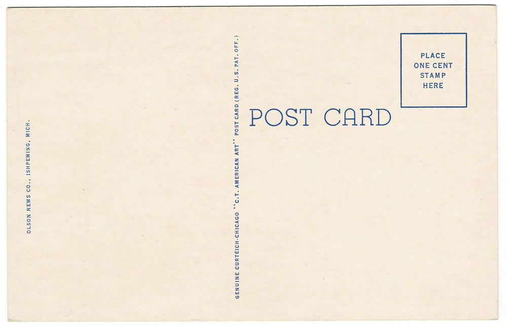 Vintage Postcard.