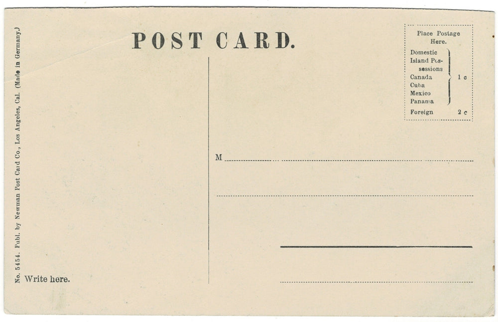 Vintage Postcard.