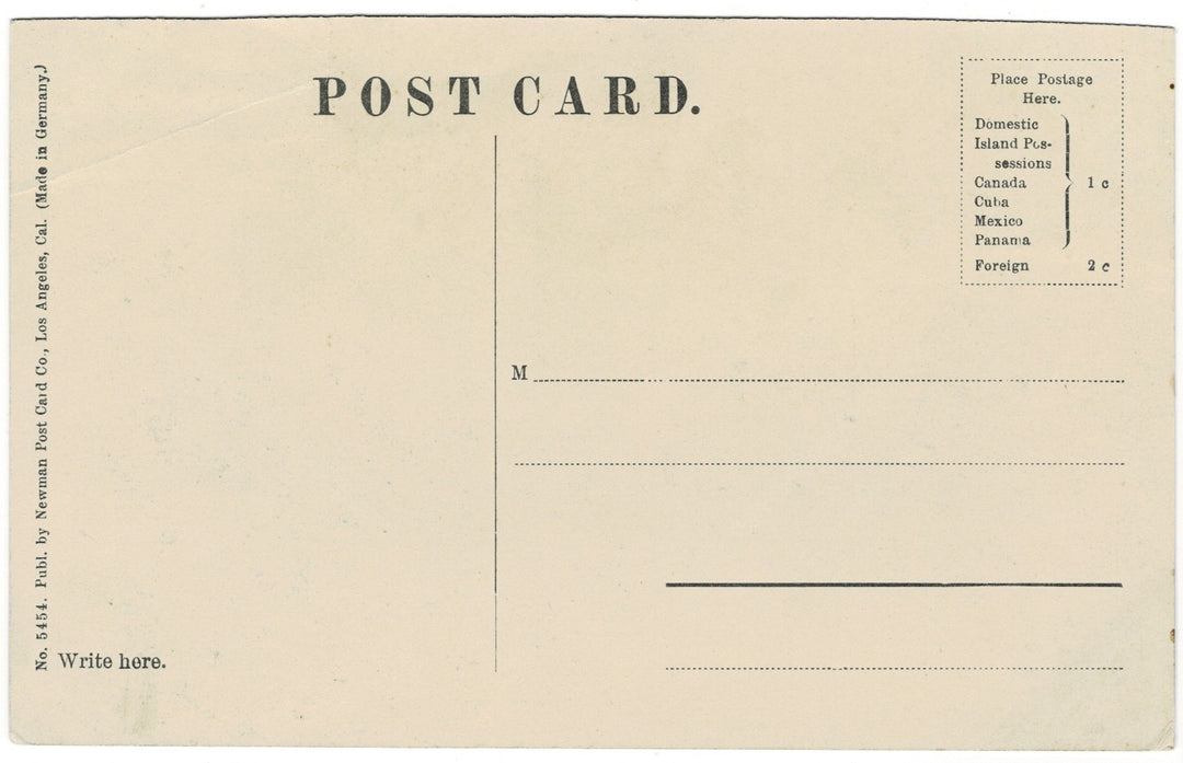Vintage Postcard.
