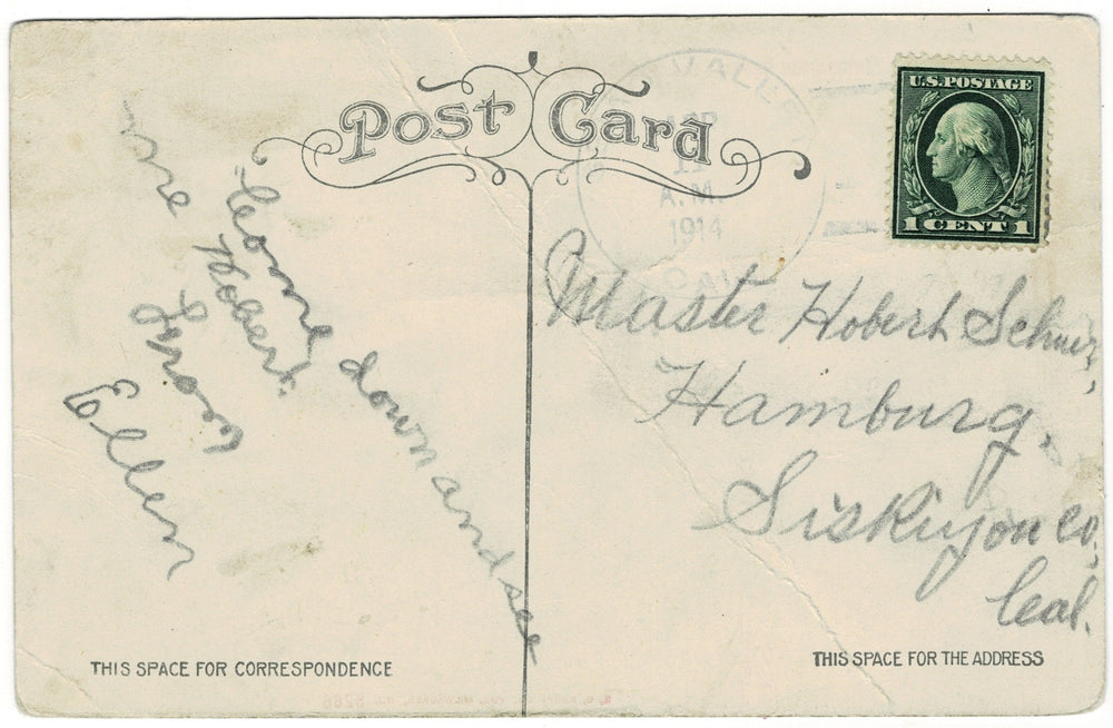 Vintage postcard.