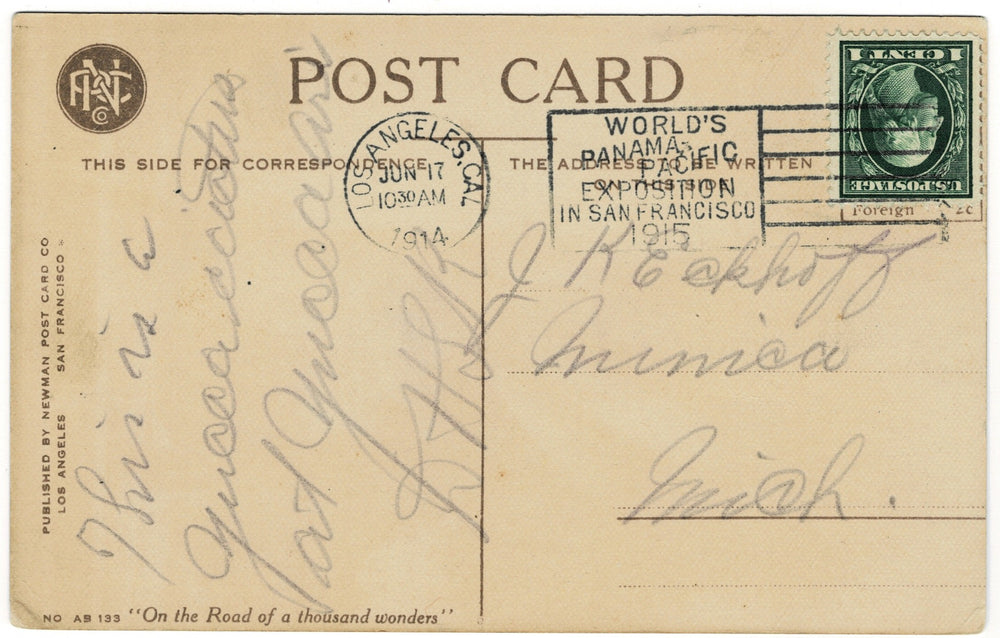 Vintage postcard.