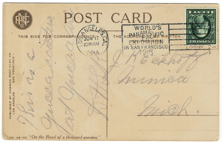 Vintage postcard.
