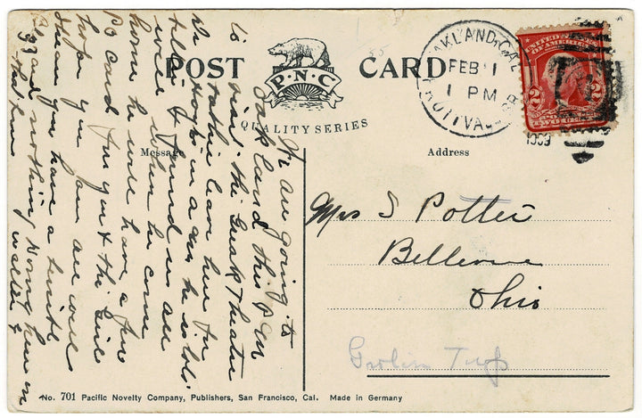 Vintage Postcard.
