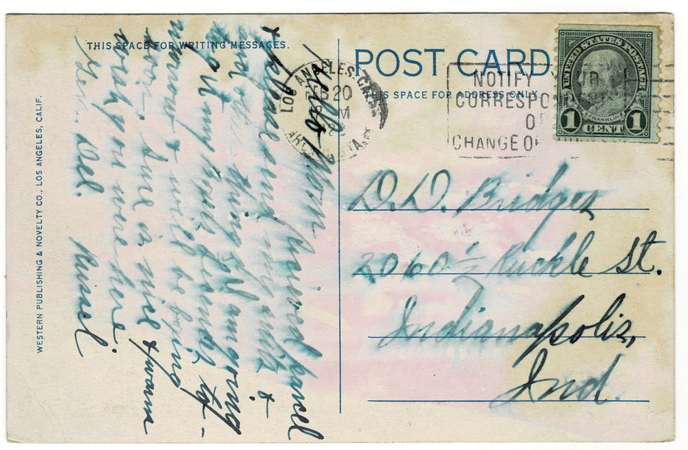 Vintage postcard.