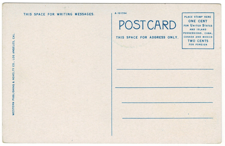 Vintage Postcard.