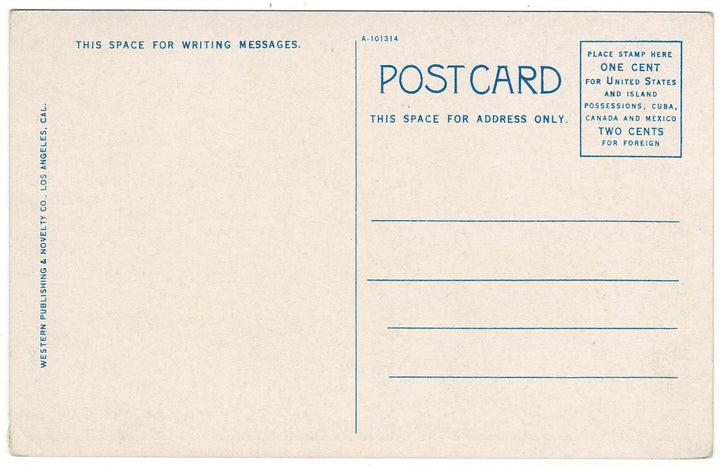 Vintage postcard.