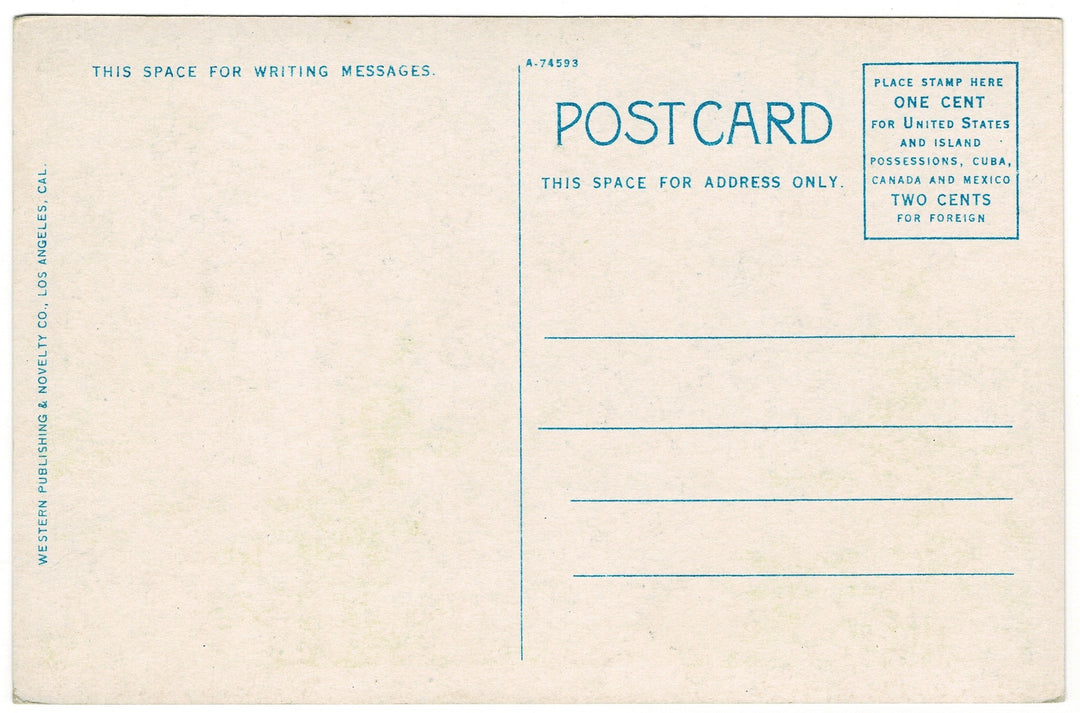 Vintage postcard.