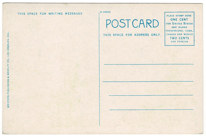 Vintage postcard.