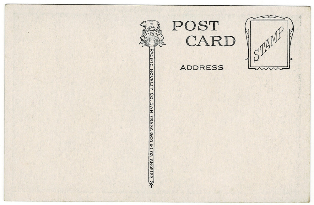 vintage postcard.