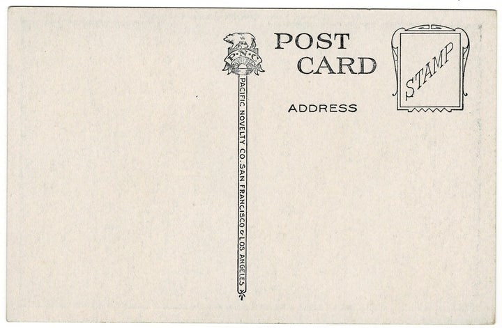 vintage postcard.