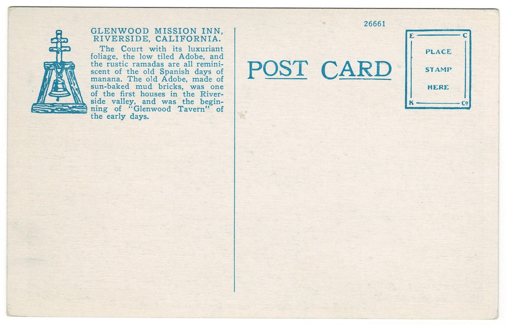 vintage postcard.