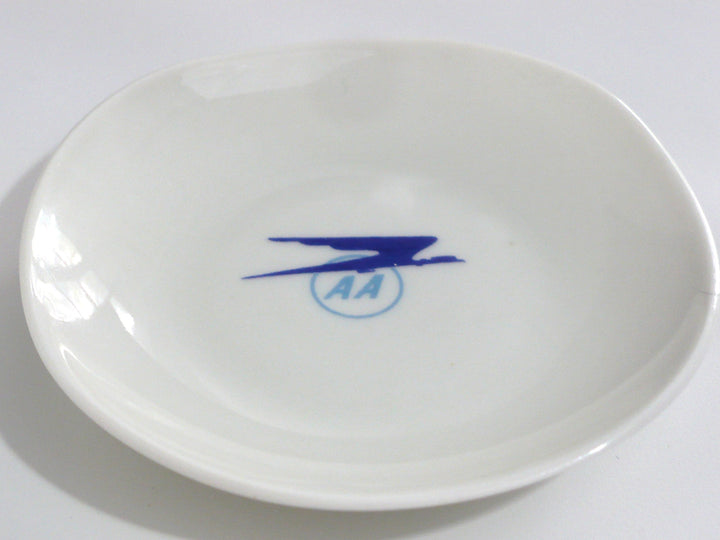 1950 Vintage Aerolineas Argentina Butter Pat Dish Aviation Catering & Flatware.