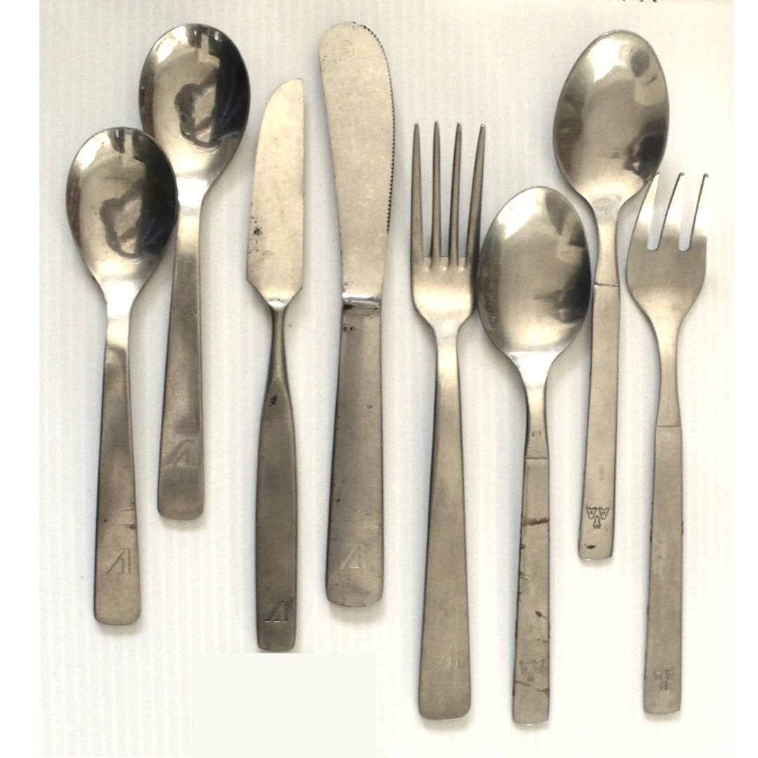 Vintage Alitalia Airways Cutlery Aviation Catering Collectibles.