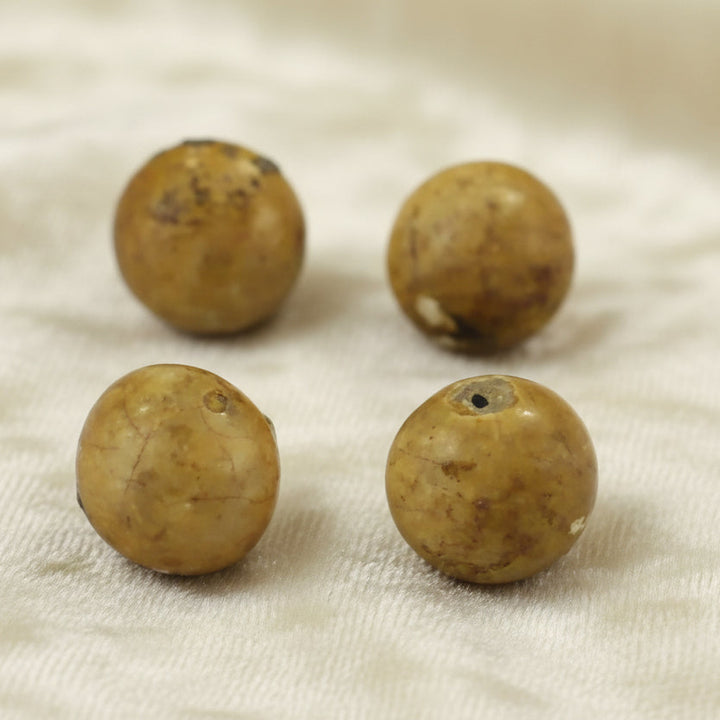 10L Set of 4 Victorian Shoe Buttons, 1/4".