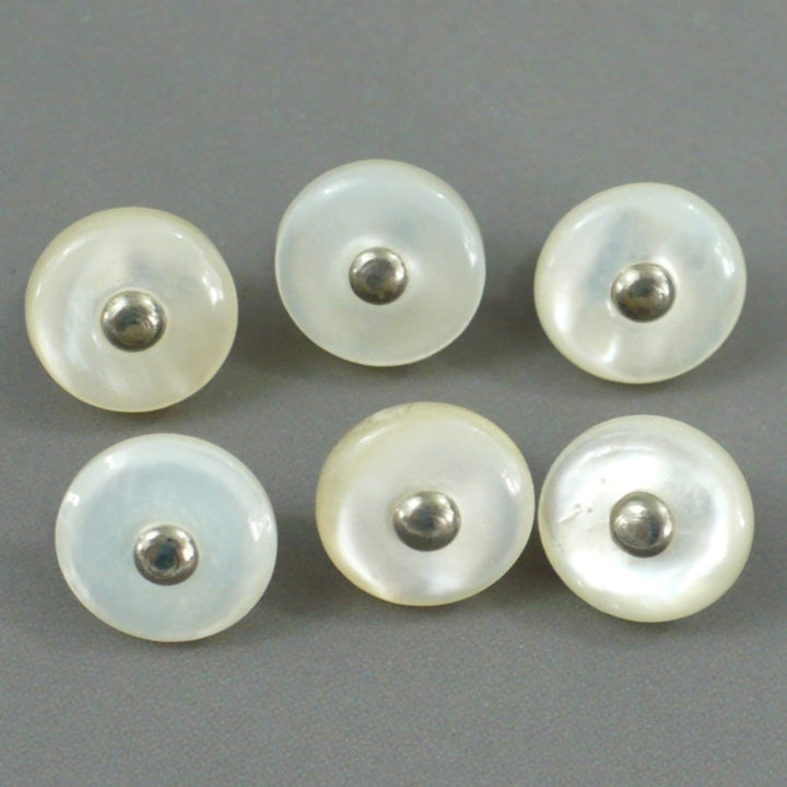 15L Pin Shank Diminutive MOP Shell Buttons