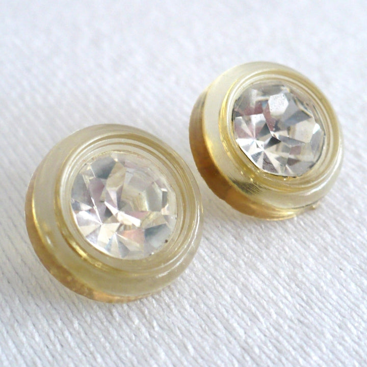 29L Rhinestone Lucite Buttons