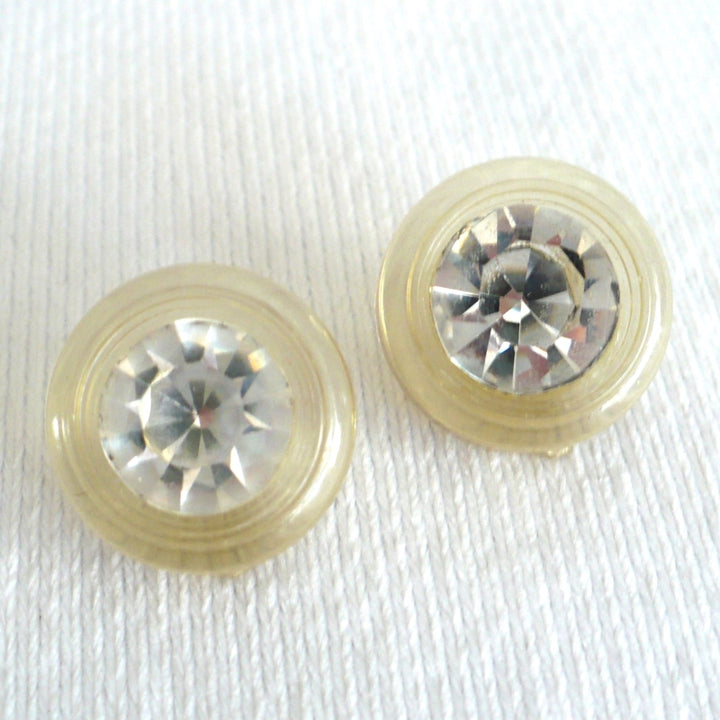 29L Rhinestone Lucite Buttons