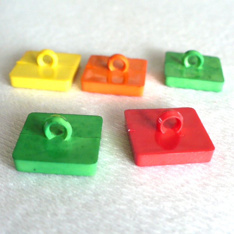 24L Colorful Number Blocks Buttons