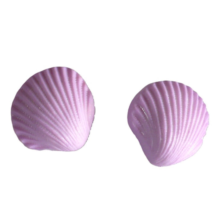 23L Purple Clamshell Shank Buttons