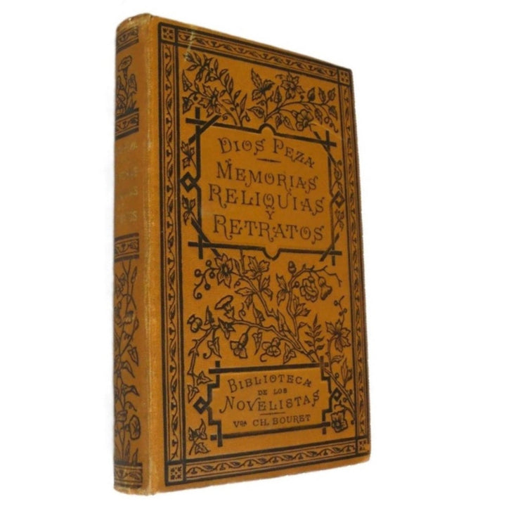 Memorias Reliquias y Retratos (Spanish, 1st Ed, 1901)